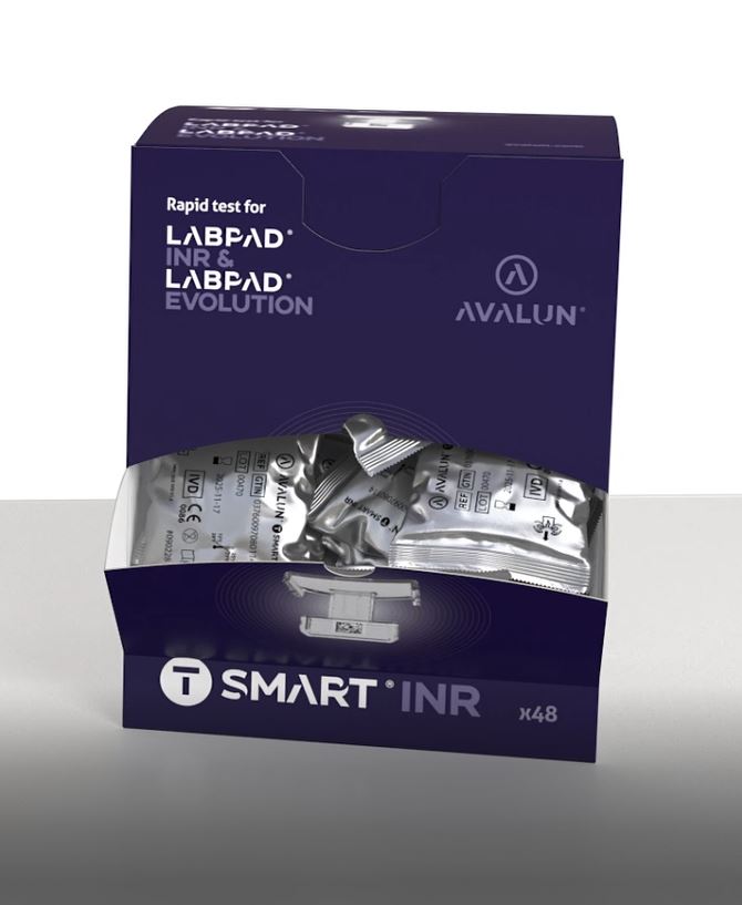 Tsmart INR, ref. 8014825 INR test til LabPad Evolution.